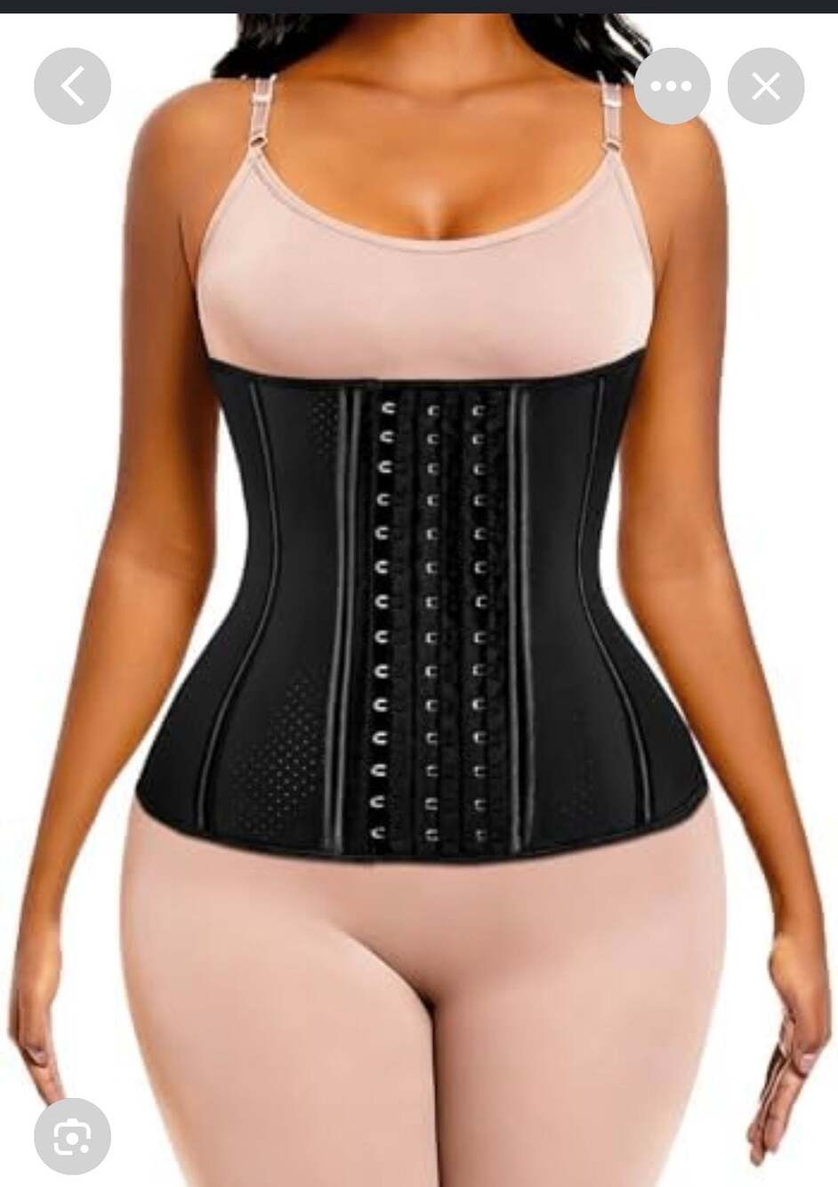 YIANNA Breathable Underbust Latex Waist Trainer Cincher